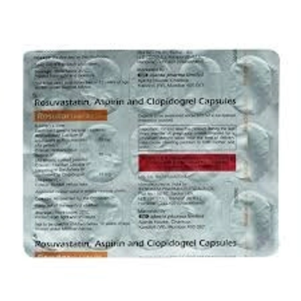 Ajanta Pharma Limited Rosutor Gold 20/75Mgcap (15 Cap)