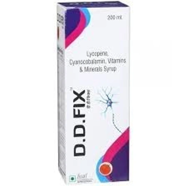 D.D. PHARMACEUTICALS D.D. Fix Syrup (200 Ml)
