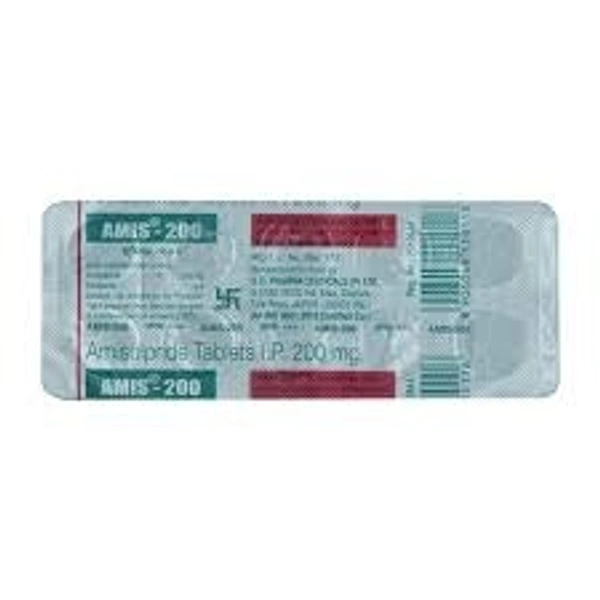 D.D. PHARMACEUTICALS Amis 200Mgtab (10 Tab)