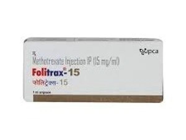 IPCA LABORATORIES Folitrax-15 Inj 1Ml