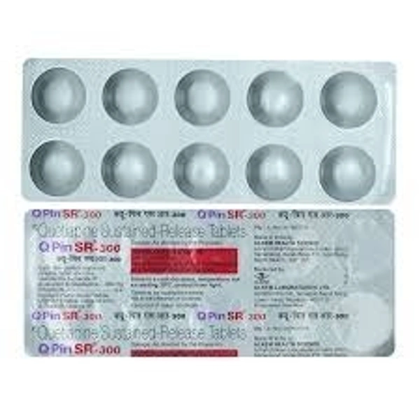 D.D. PHARMACEUTICALS Qupin Sr 300Mg Tab (10 Tab)