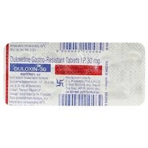 D.D. PHARMACEUTICALS Duloxin P 75/30 Mg Caps (10 Caps)