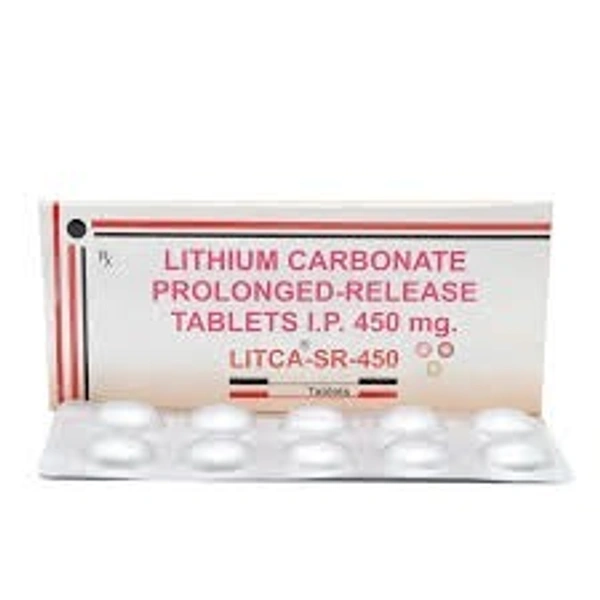 D.D. PHARMACEUTICALS Litca Sr 450Mgtab (10 Tab)