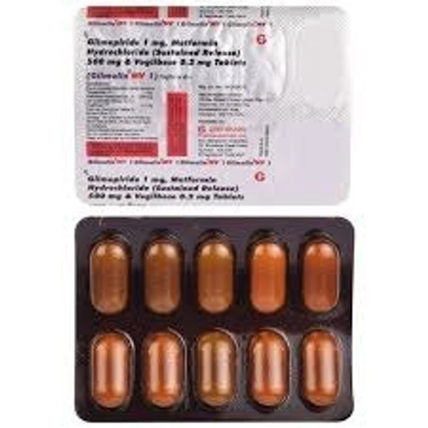 GLENMARK Glimulin Mv1 Tab (10 Tab)
