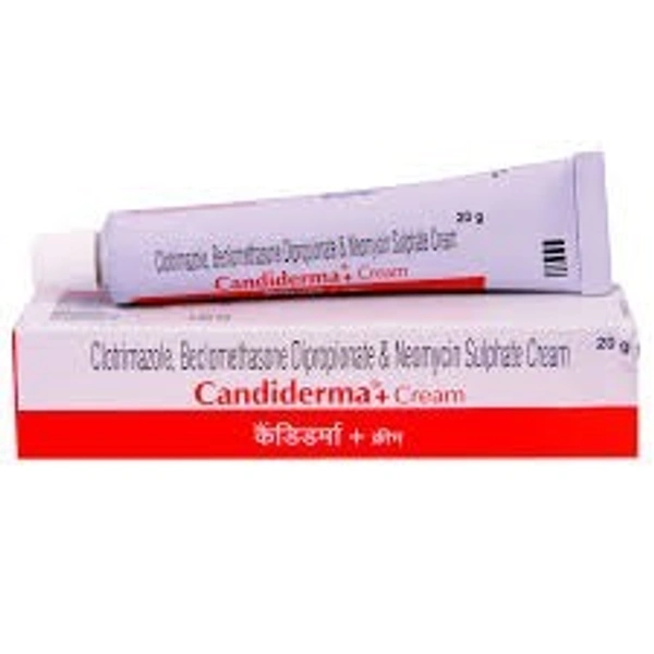 GLENMARK Candiderma + Cream (20 Gm)