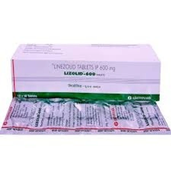 GLENMARK Lizolid 600Mgtab (10 Tab)