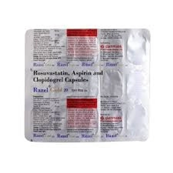 GLENMARK Razel Gold 20Mgcap (15 Cap)