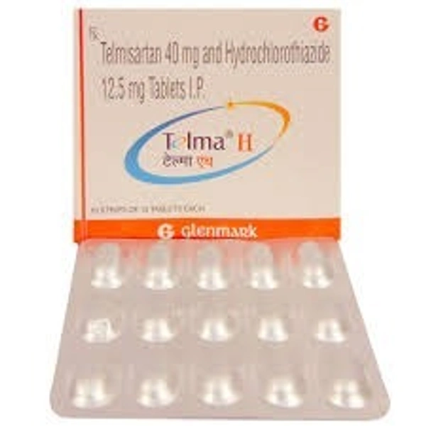 GLENMARK Telma H 40Mgtab (15 Tab)