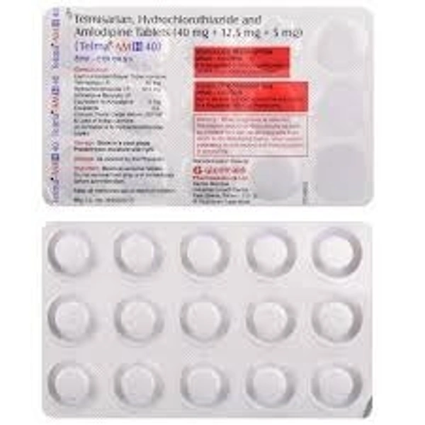 GLENMARK Telma Am H 40Mgtab (15 Tab)