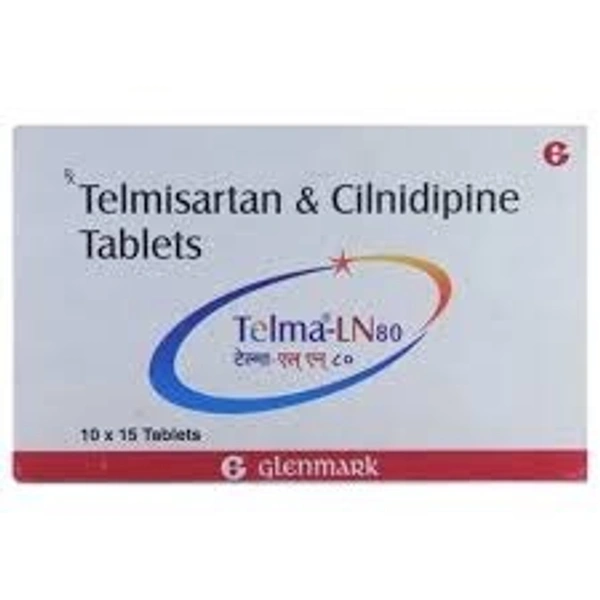 GLENMARK Telma Ln 80Mg Tab (15 Tab)