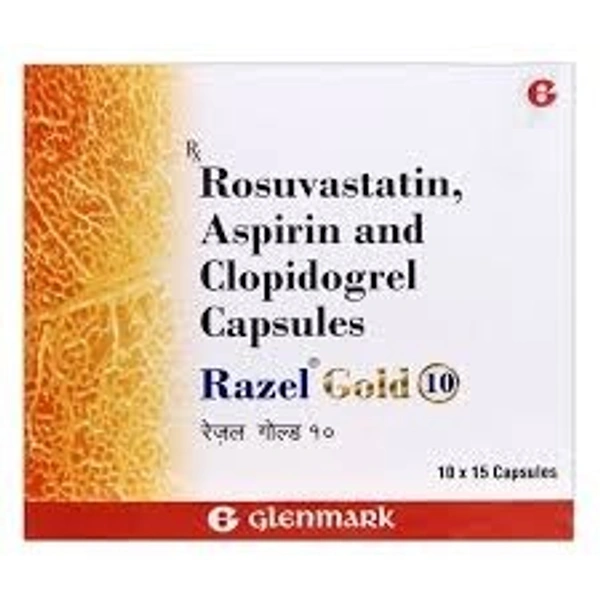 GLENMARK Razel Gold 10Mgtab (15 Tab)