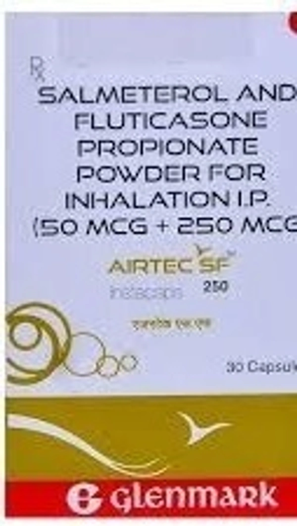 GLENMARK Airtec Sf 250 Rotacaps (30 Cap)