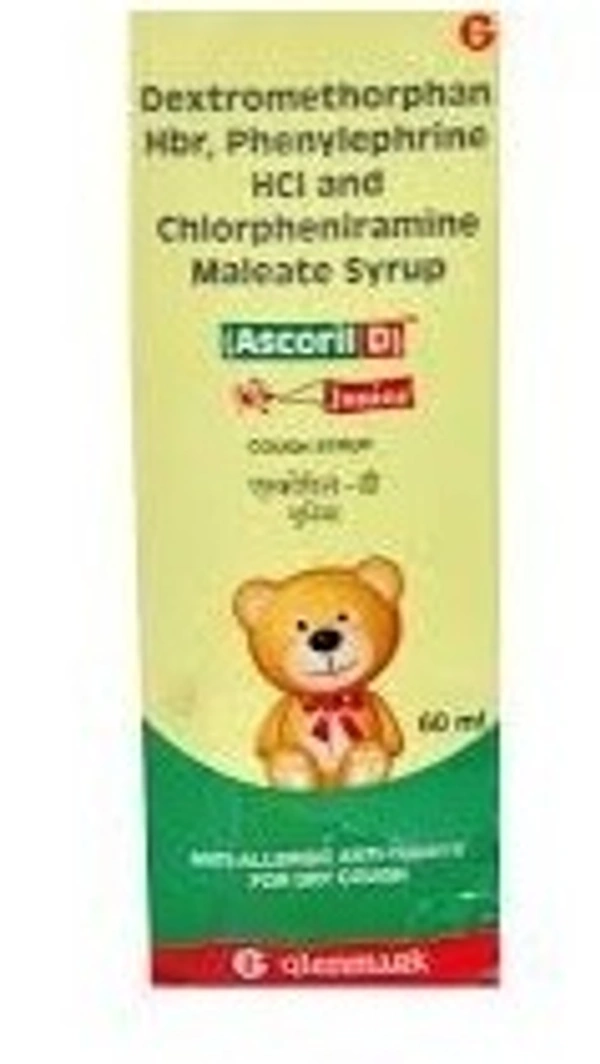 GLENMARK Ascoril D Jr. Syrup (60 Ml)