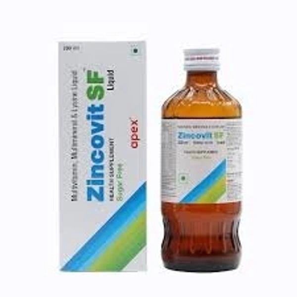Apex Laboratories Zincovit Sf Syrup (200 Ml)
