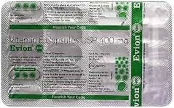 MERCK Evion 400Mg Cap (20 Cap)