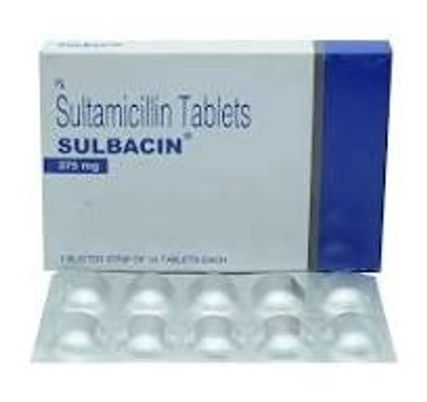 Sulbacin 375 mg Tablet (10 Tab)