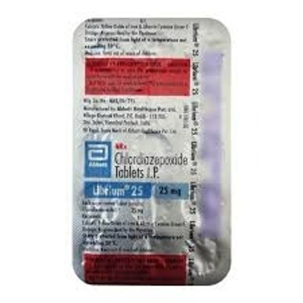 LIBRIUM 25MGTAB (15 TAB)