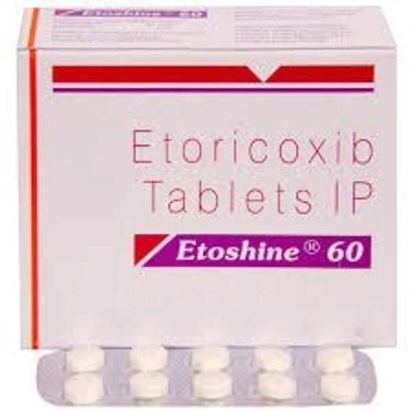 SUN PHARMA Etoshine  60Mgtab (10 Tab)