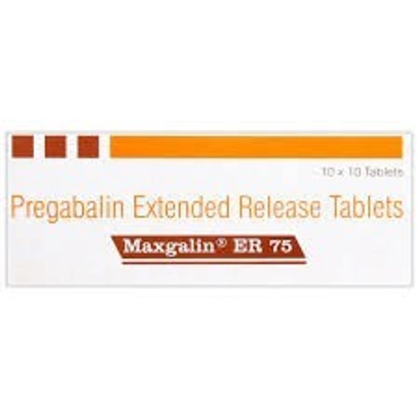 SUN PHARMA Maxgalin Er 75Mgtab (10 Tab)
