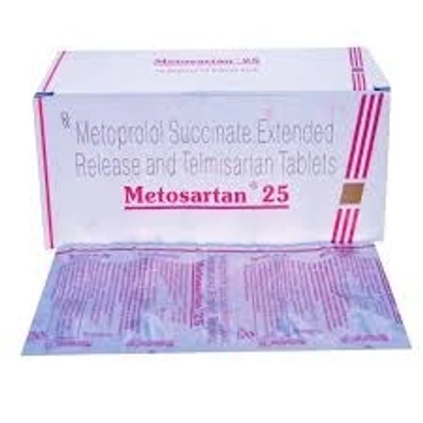 SUN PHARMA Metosartan 25Mgtab (10 Tab)