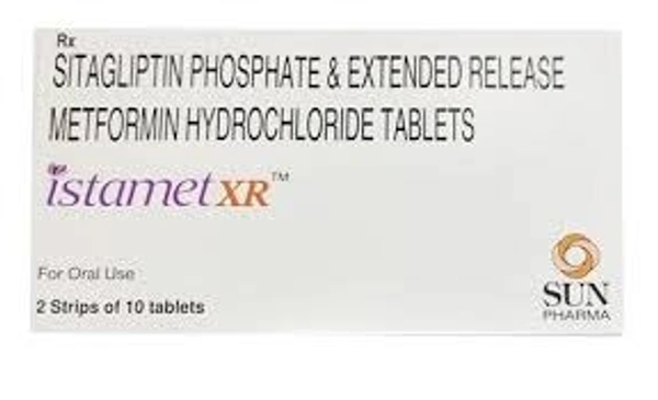 SUN PHARMA Istamet Xr 100/1000Mgtab (10 Tab)