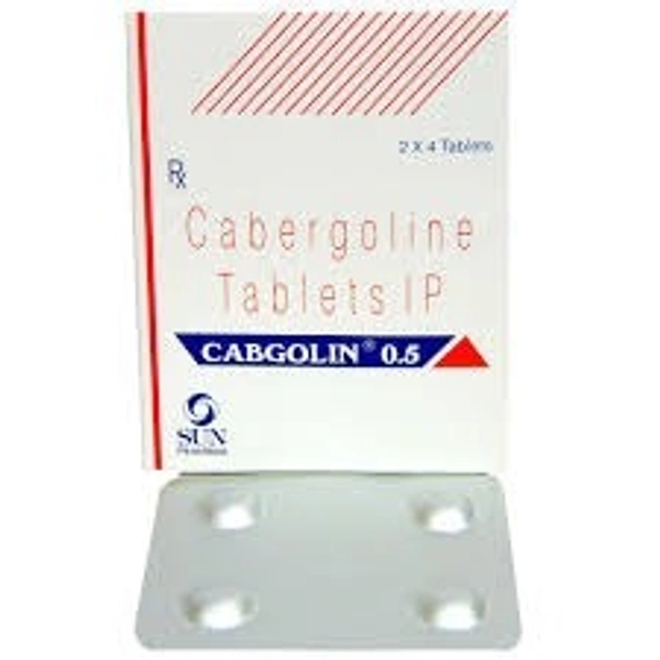 SUN PHARMA Cabgolin 0.5Mgtab (4 Tab)