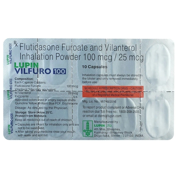LUPIN Vilfuro 100Mg Cap (10 Cap)