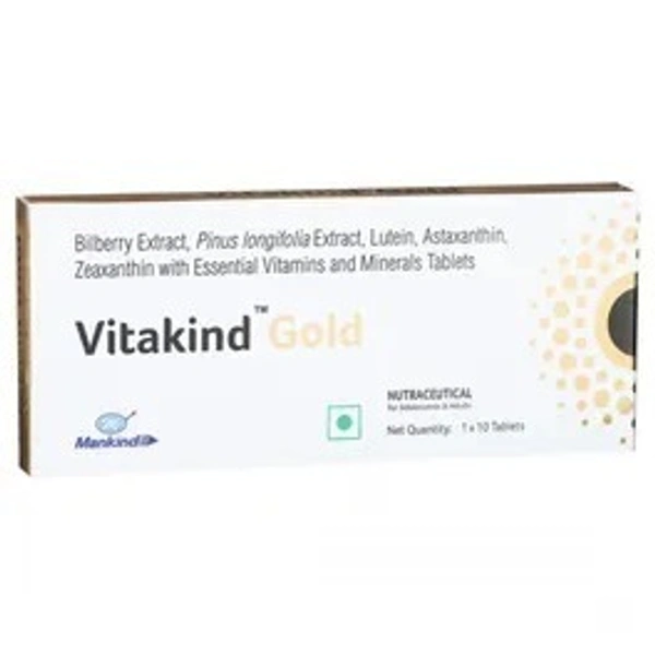 MANKIND PHARMA Vitakind Gold Tab (10 Tab)