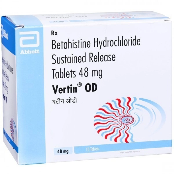 VERTIN OD 48MGTAB (15 TAB)