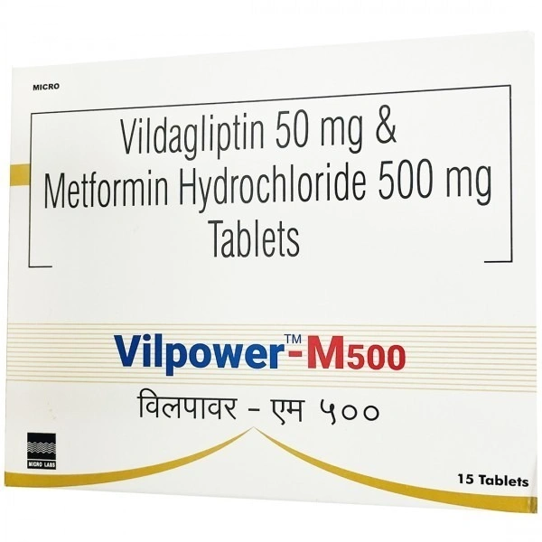 MICRO LABS LIMITED Vilpower M 500Mg Tab (15 Tab)