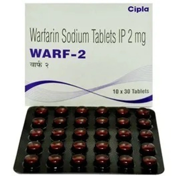 CIPLA LTD. Warf 2Mgtab (15 Tab)