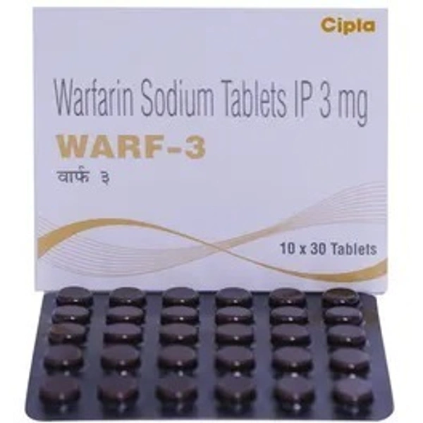 CIPLA LTD. Warf 3Mgtab (15 Tab)