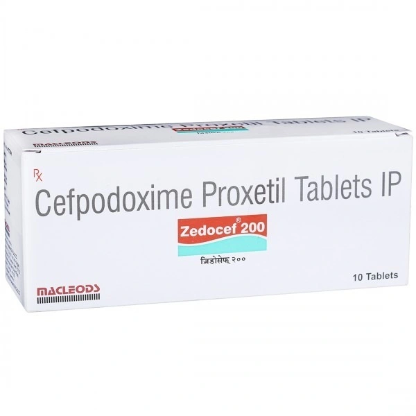 MACLEODS PHARMACEUTICALS Zedocef 200Mgtab (10 Tab)