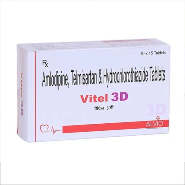 Alvio Pharmaceuticals Vitel 3D Tab (15 Tab)