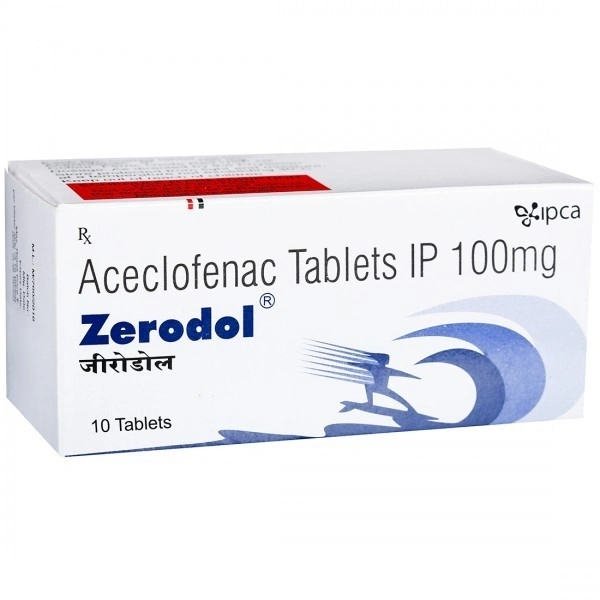 IPCA LABORATORIES Zerodol 100Mgtab (10 Tab)