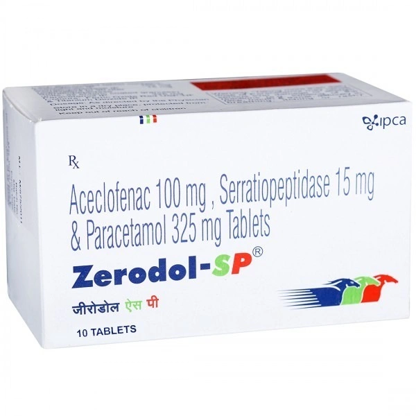 IPCA LABORATORIES Zerodol Sp Tab (10 Tab)