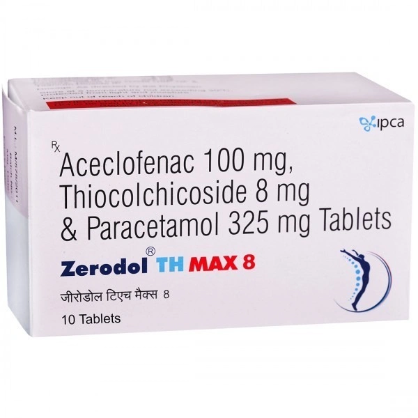 IPCA LABORATORIES Zerodol Th Max 8 Tab (10 Tab)