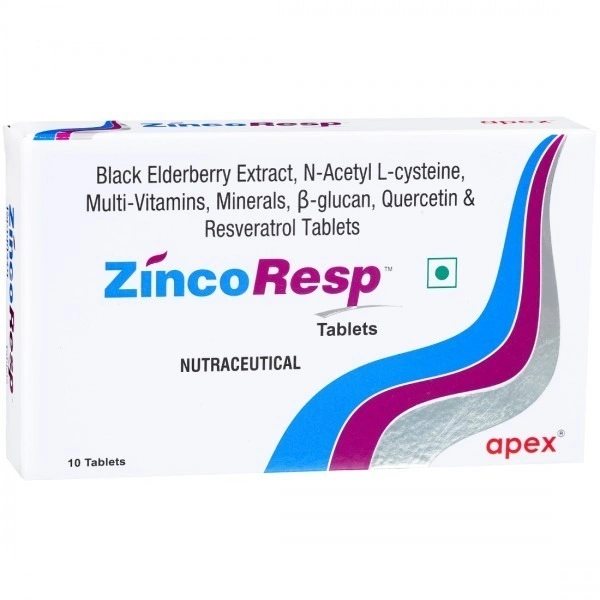 Apex Laboratories Zincoresp Tab (10 Tab)