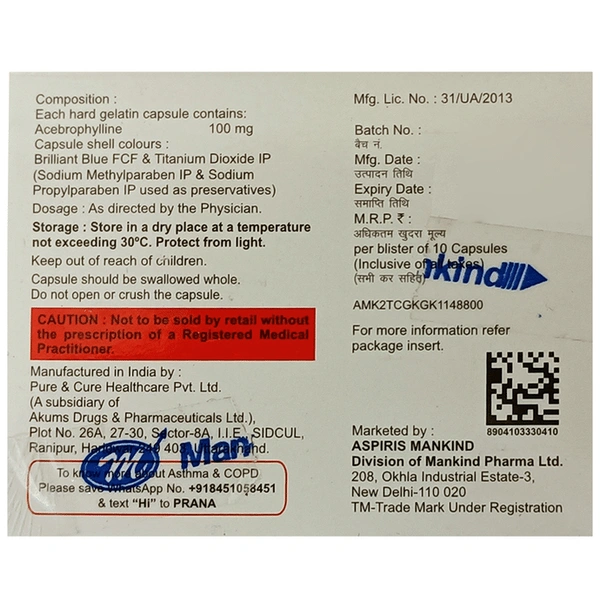 Abevia 100 Capsule