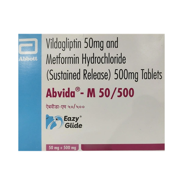 Abvida-M 50/500 Eazy Glide Tablet SR