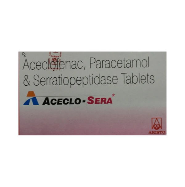 Aceclo Sera 100mg/325mg/15mg Tablet