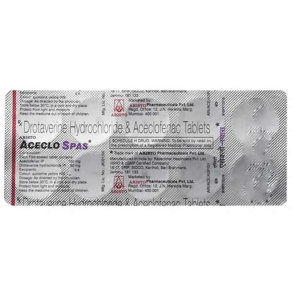 Aceclo Spas Tablet