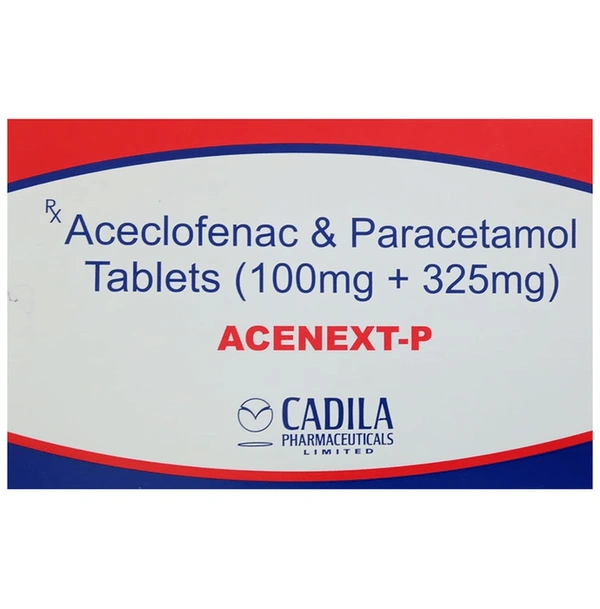 Acenext P 100mg/325mg Tablet