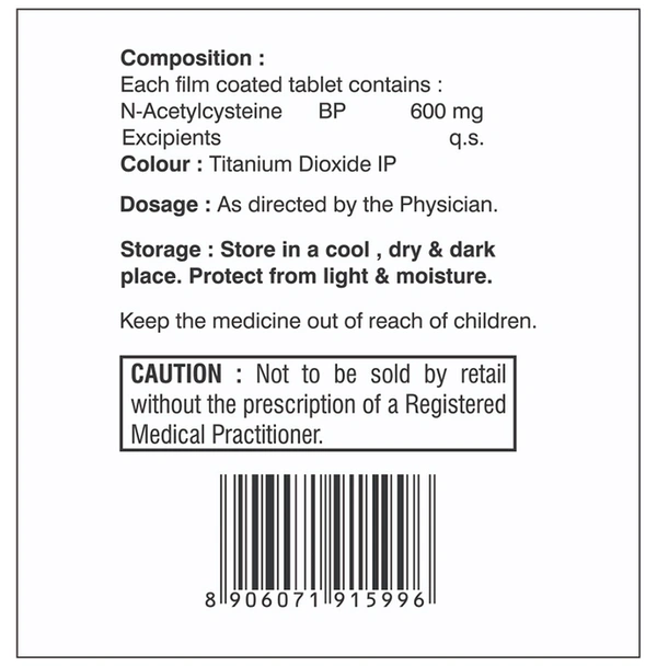 Acetynet 600 Tablet