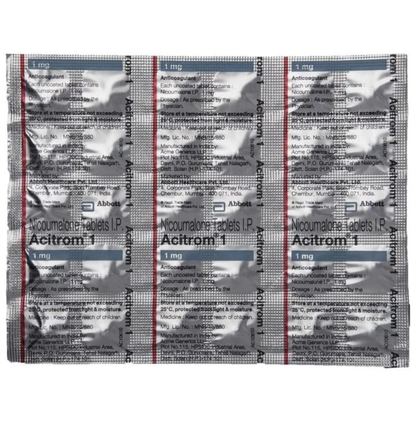 Acitrom 1 Tablet