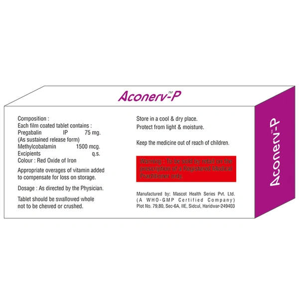 Aconerv-P Tablet SR