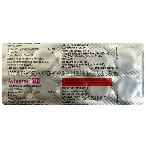 Actapro OD Tablet