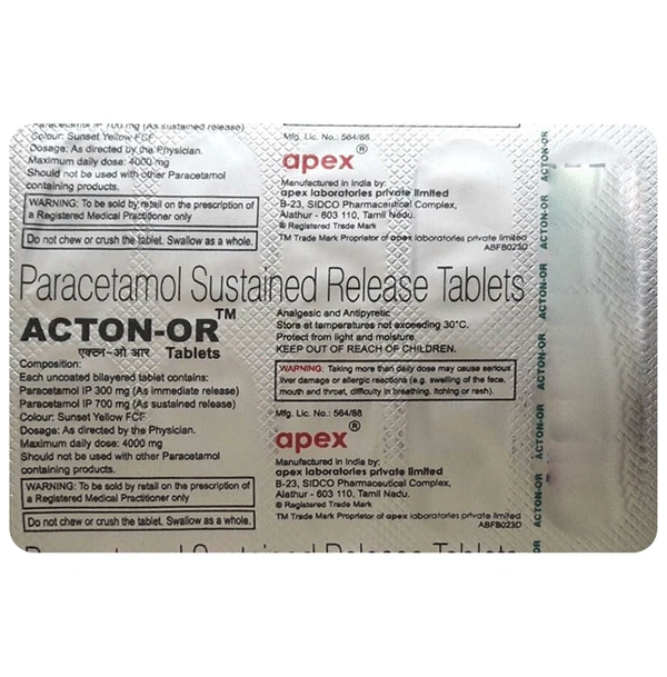 Acton-OR Tablet SR