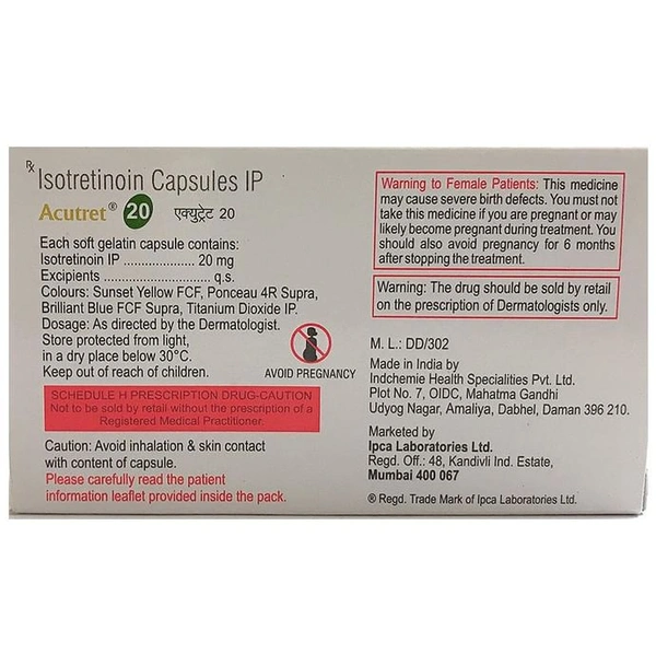 Acutret 20 Capsule