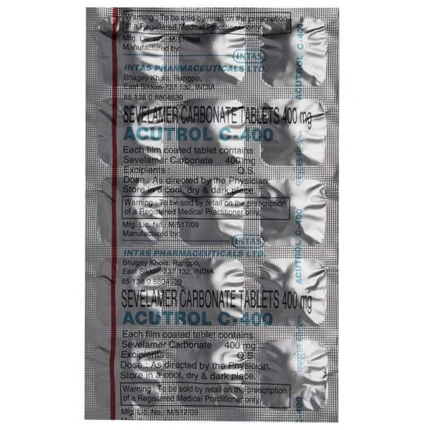 Acutrol C 400 Tablet